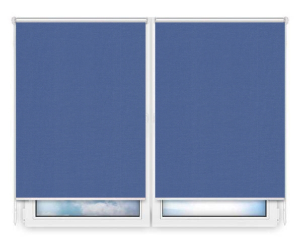 Рулонные шторы Мини Карина-синий цена. Купить в «Мастерская Жалюзи»
